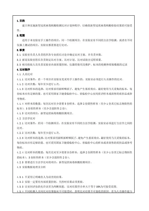 PCR实验室新冠实验室比对程序