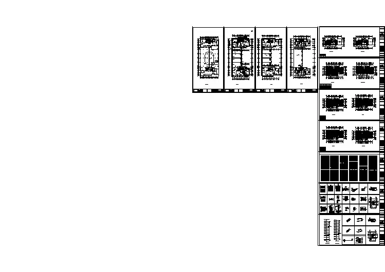 某商住楼cad采暖通风施工图纸