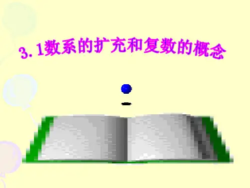 人教高中数学选修1-2：3.1数系的扩充与复数的概念 课件（34张ppt）