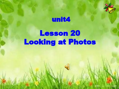 新冀教版六年级英语下册《Unit 4 Li Ming Comes Home  Lesson 20 Looking at Photos》课件_16