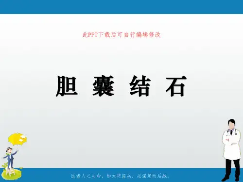 胆囊结石讲课PPT课件