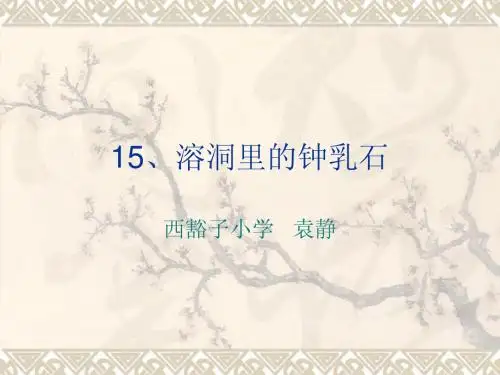 钟乳石2