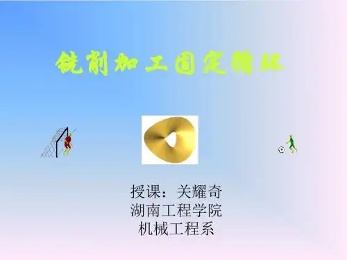 铣加工固定循环指令