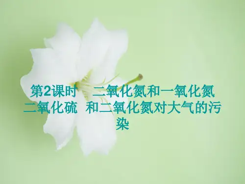 二氧化氮和一氧化氮PPT课件