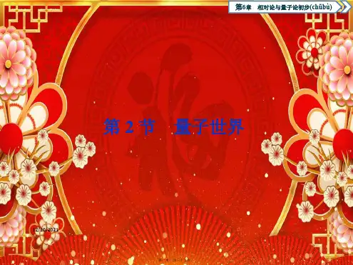 高中物理第6章相对论与量子论初步第2节量子世界课件鲁科鲁科高一物理课件