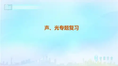 苏科版物理中考总复习专题 声、光专题(课件)48张PPT