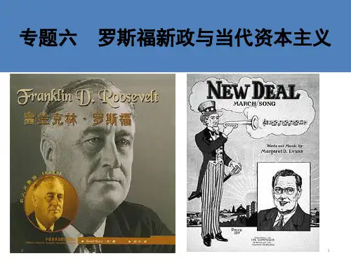 人民历史必修2专题六2罗斯福新政(共29张ppt)