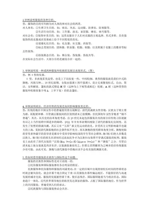 服装导论