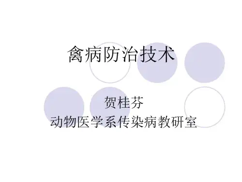第一章家禽的解剖生理特点和禽病的病因_禽病学