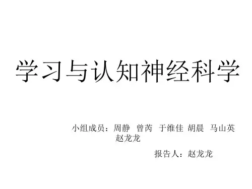 学习与认知神经科学