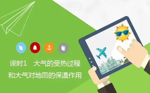 人教版高中地理第一册(必修1)课件2：2.2.1大气的受热过程和大气对地面的保温作用