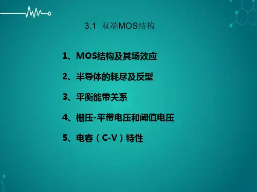 场效应晶体管基础PPT课件