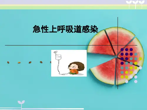 儿科小儿上呼吸道感染PPT课件