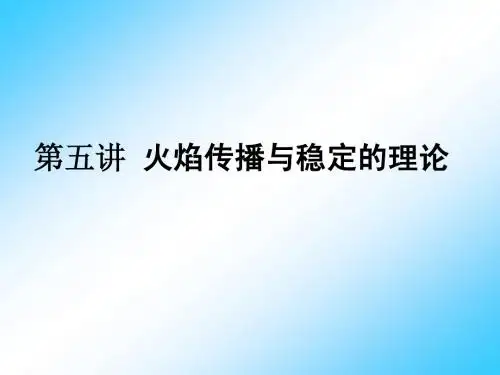 5-燃烧学讲义
