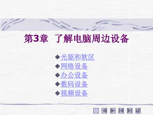 电脑周边设备介绍