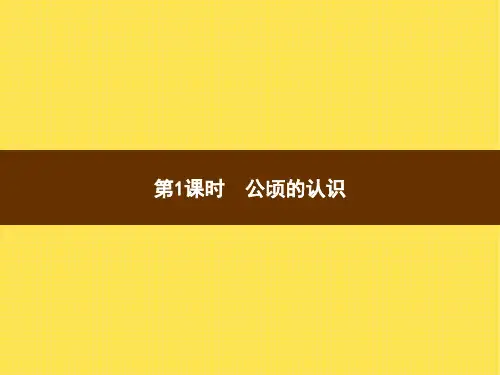 人教版小学数学四年级上册精品教学课件 2 公顷和平方千米 第1课时公顷的认识