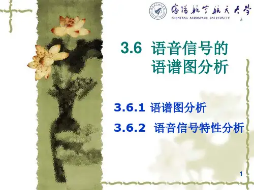 第二章语谱图分析