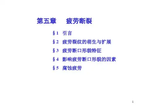 材料失效分析(第五章-疲劳)