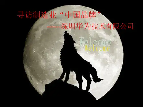 华为介绍PPT详解