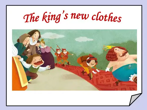 六年级英语上册Unit 1 The king's new clothes(Story ti)译林版