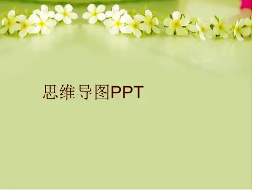 【精品】思维导图PPTPPT课件