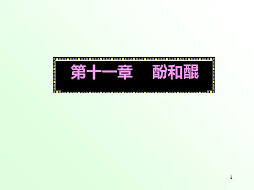有机化学(徐寿昌  全)11PPT课件