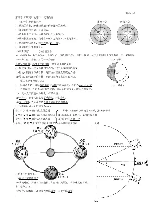 浙教版科学七下第四章知识点
