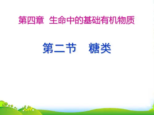 人教版化学选修五第四章第二节糖类课件(共25张PPT)