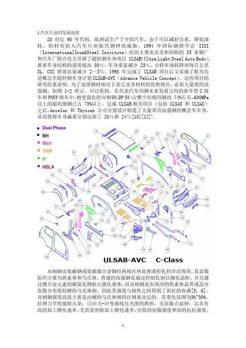 冷轧双相钢概述