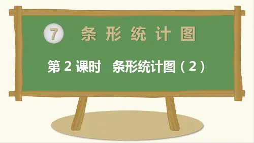 人教版小学数学四年级上册 第2课时 条形统计图(2)