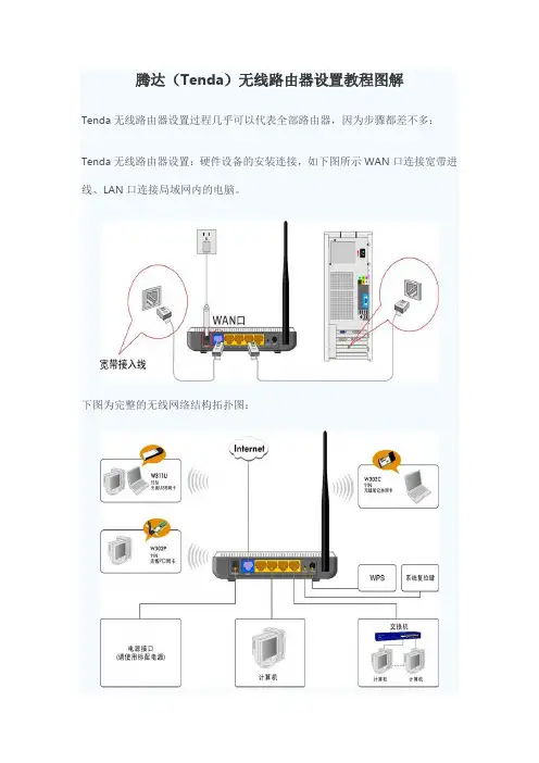 腾达(Tenda)无线路由器设置教程图解
