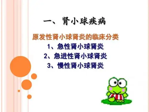 肾小球肾炎 ppt课件