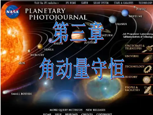 角动量守恒  教学ppt课件