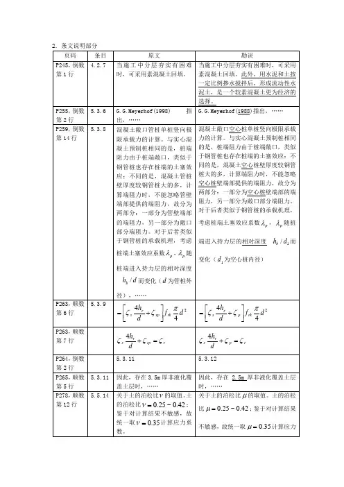 《建筑桩基技术规范》JGJ94-2008条文说明部分勘误2