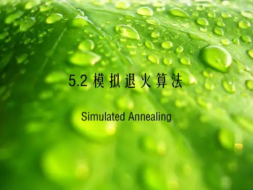 模拟退火算法0852幻灯片PPT