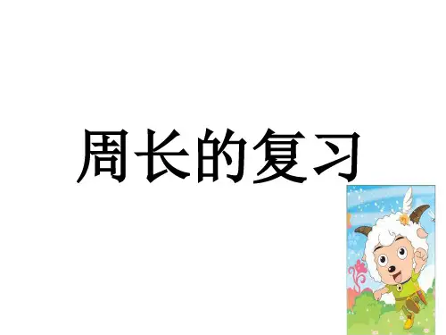 三年级上册数学课件长方形、正方形的周长应用西师大版(共18张PPT)