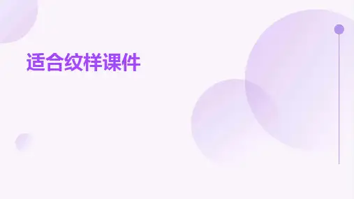 适合纹样课件ppt