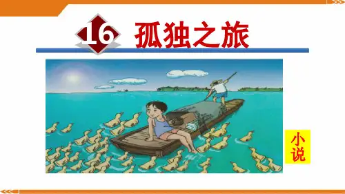 人教版语文九年级上册16.孤独之旅-课件