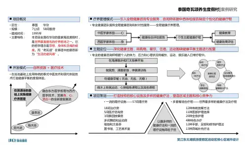疗养度假案例分析