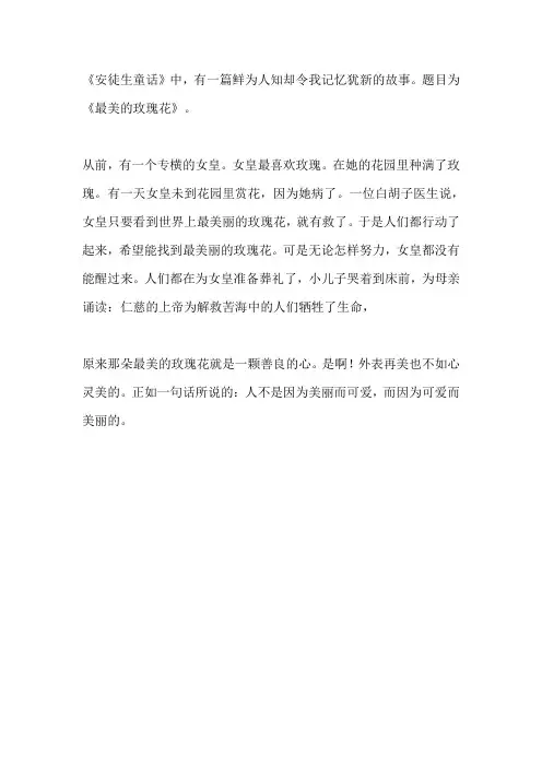 最美的玫瑰