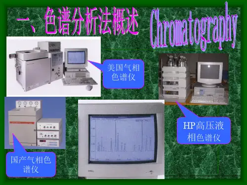 色谱分析PPT