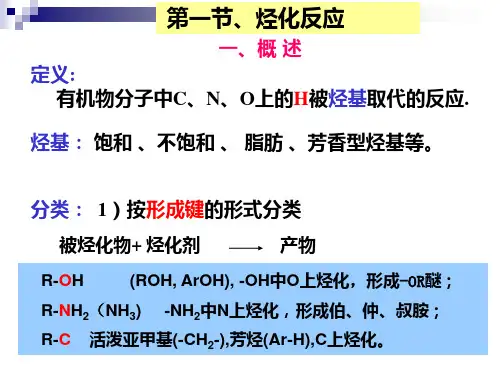 第五章烃化反应