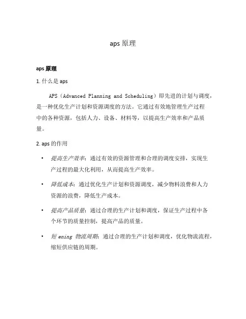 aps 原理