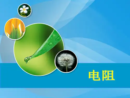 电阻ppt32 人教版优质课件优质课件