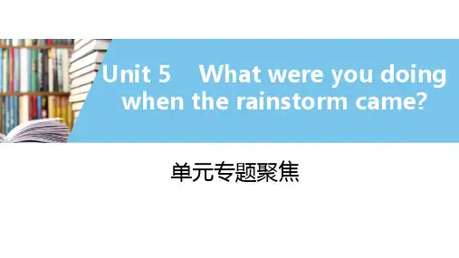 人教八年级下册第五单元单元专题聚焦(共42张PPT)