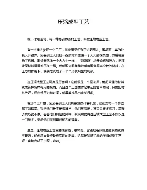 压缩成型工艺