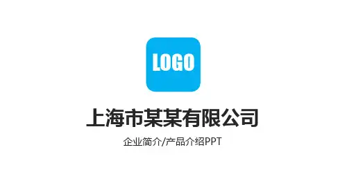 企业简介产品介绍模板(共23张PPT)