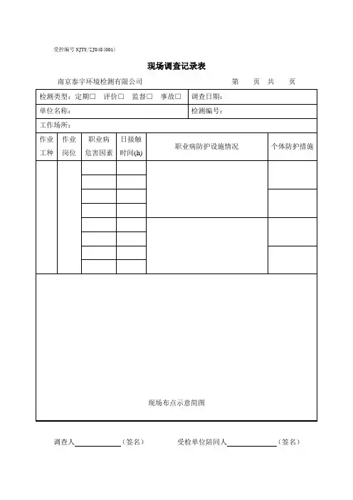 省检测规范