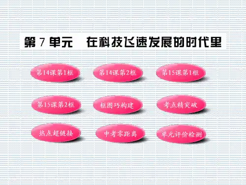 2012版初初中政治新课标金榜学案配套课件第七单元(山东人民版八年级下)