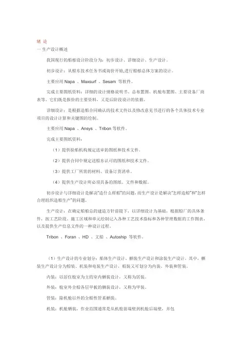 Tribon建模指导